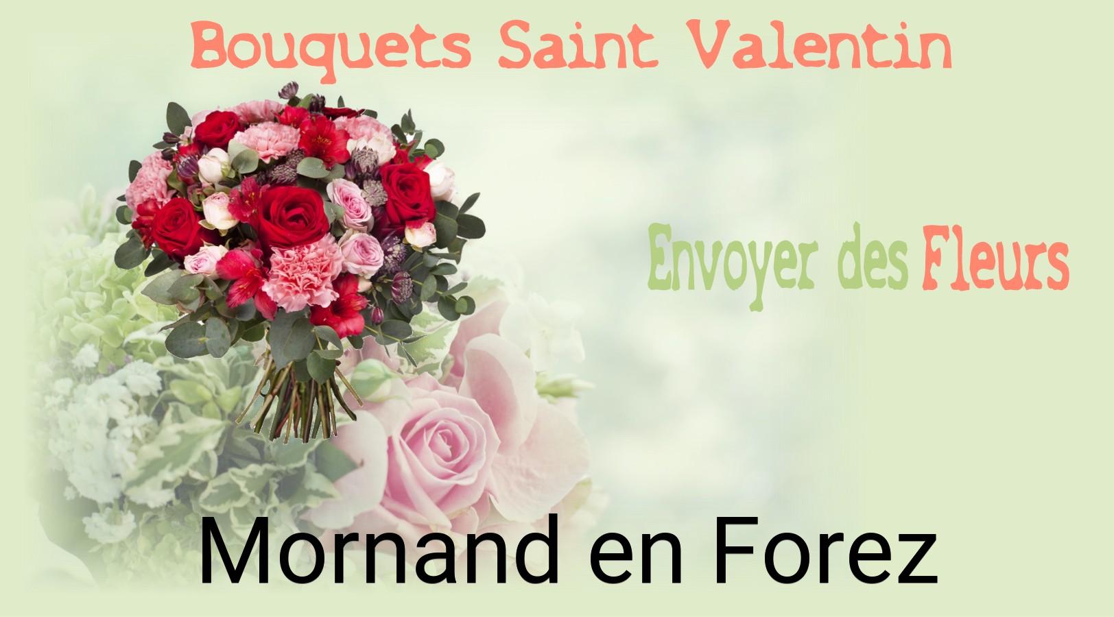 Roses de Saint-Valentin livrées à Mornand-en-Forez